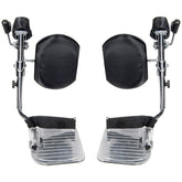 Elevating Leg Rests Only Heavy-Duty w/Calf Pads (pr)
